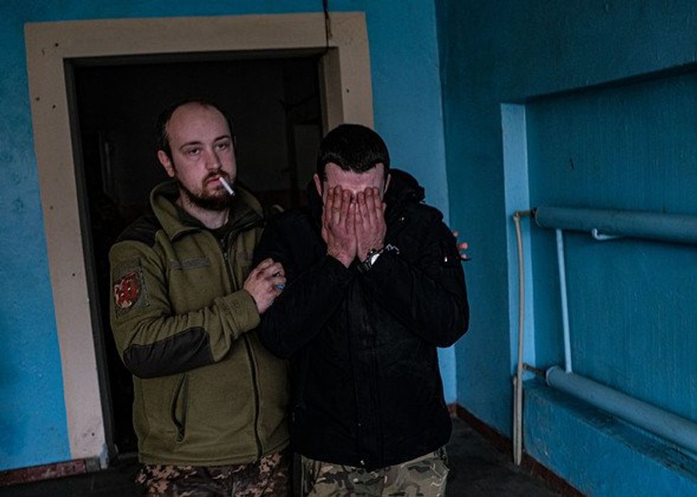 Photo of Ukrainian soldier