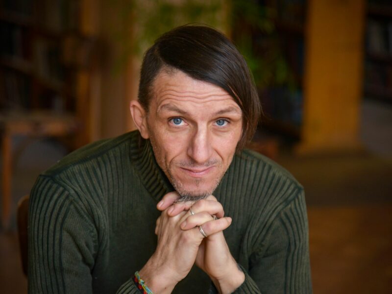 Photo of Ukrainian writer, Volodymyr Vakulenko