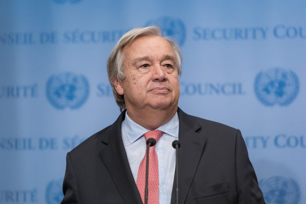 Photo of United Nations Secretary-General Antonio Guterres