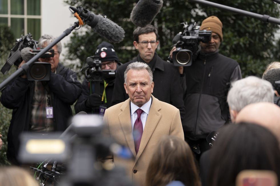 Photo of United States Special Envoy to the Middle East Steven Witkoff speking to the press at the White House in Washington, D.C., on March 6.