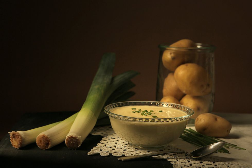 Photo of Vichyssoise soup