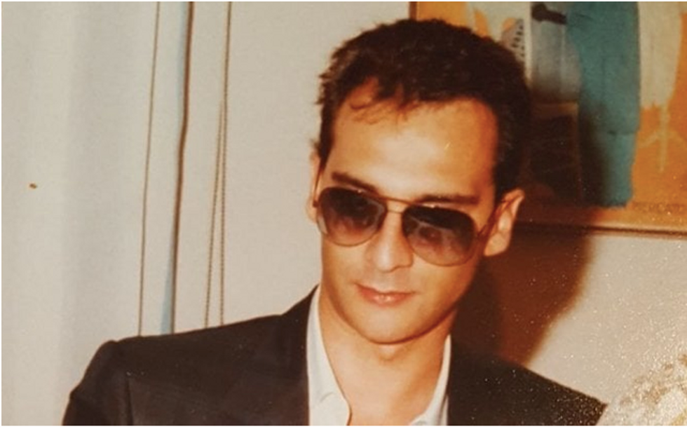photo of young Messina Denaro in sunglasses