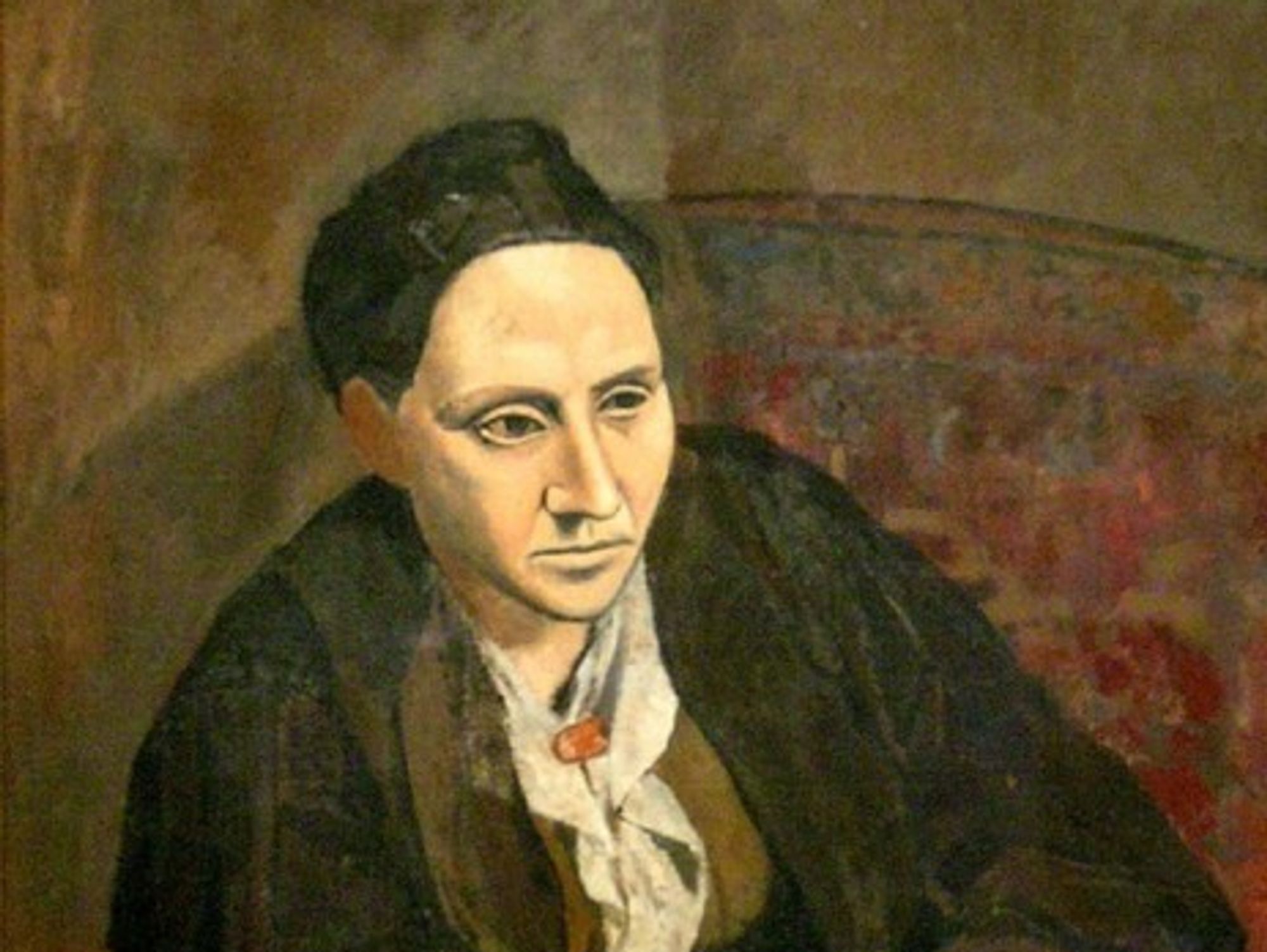 Picasso's 1906 portrait of Gertrude Stein