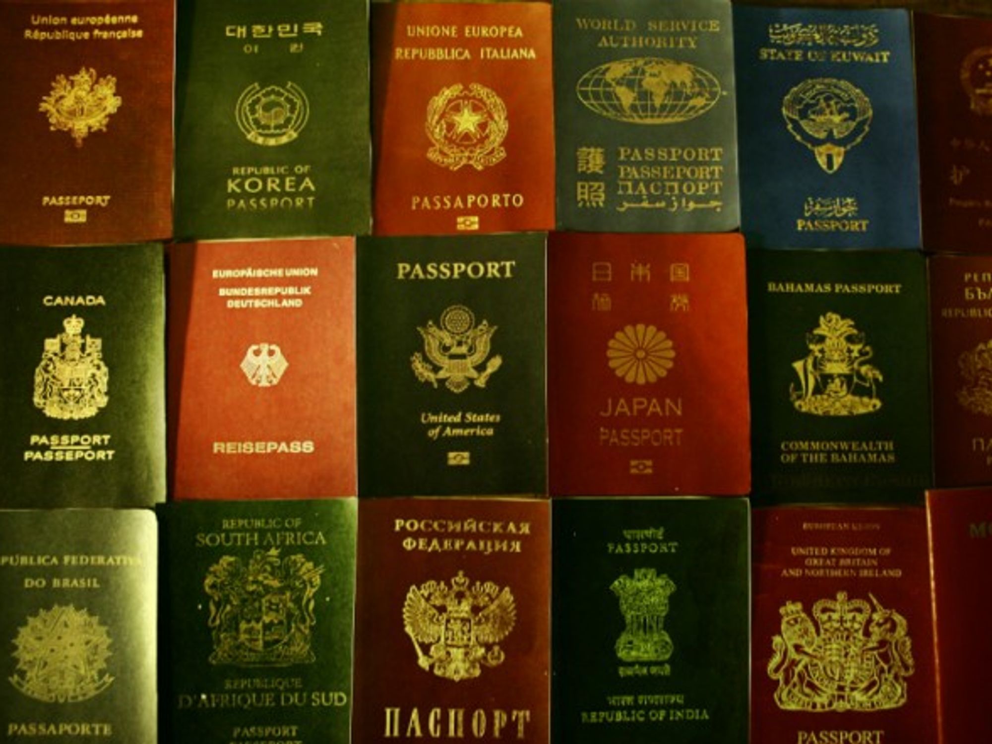 Pick your passport