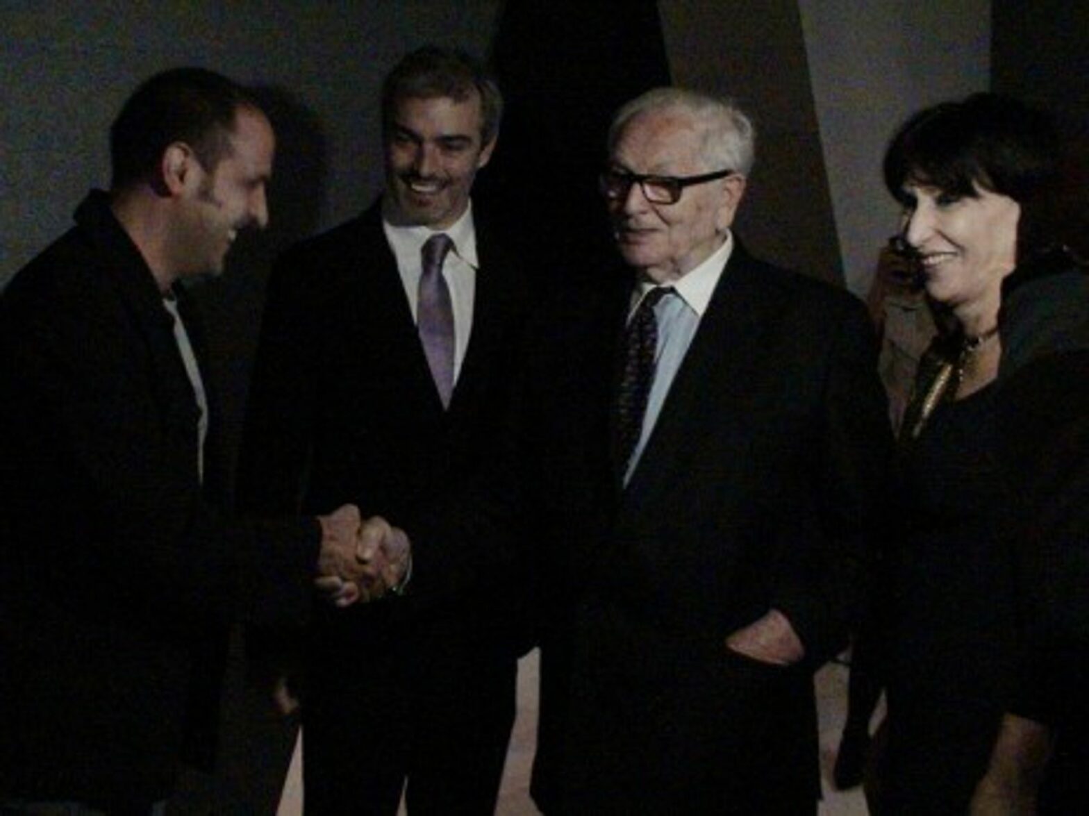 Pierre Cardin, second from right