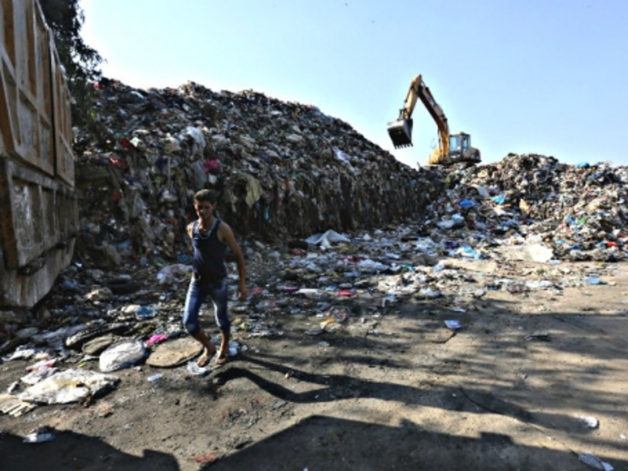 Piled high in Beirut