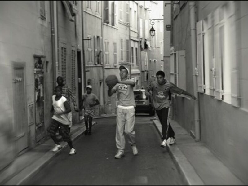 Playing ball in Marseille