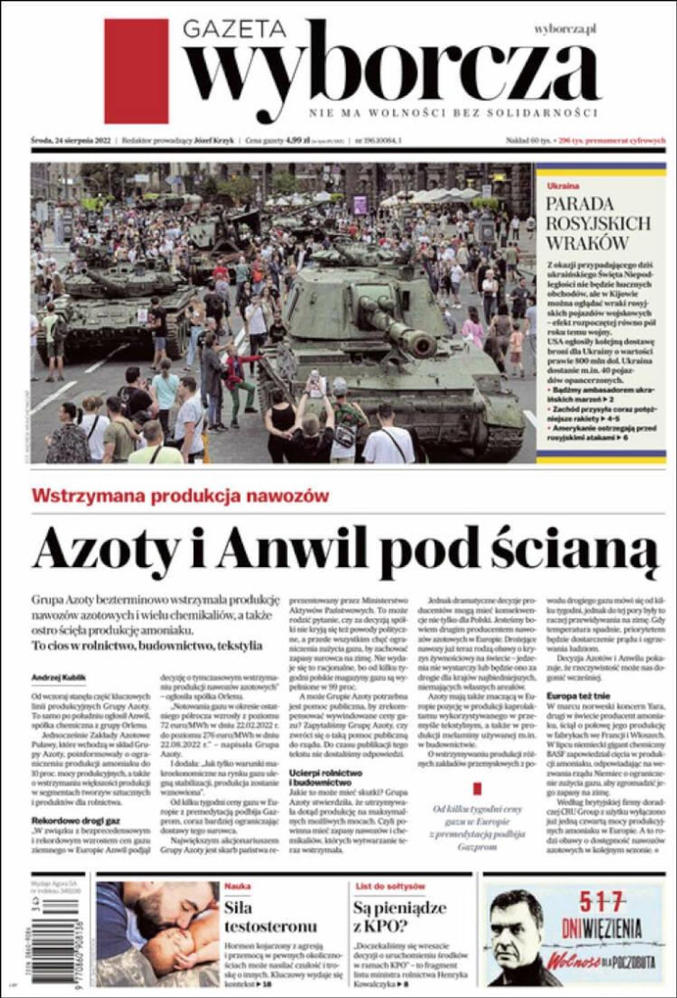 POLAND - Gazeta Wyborcza