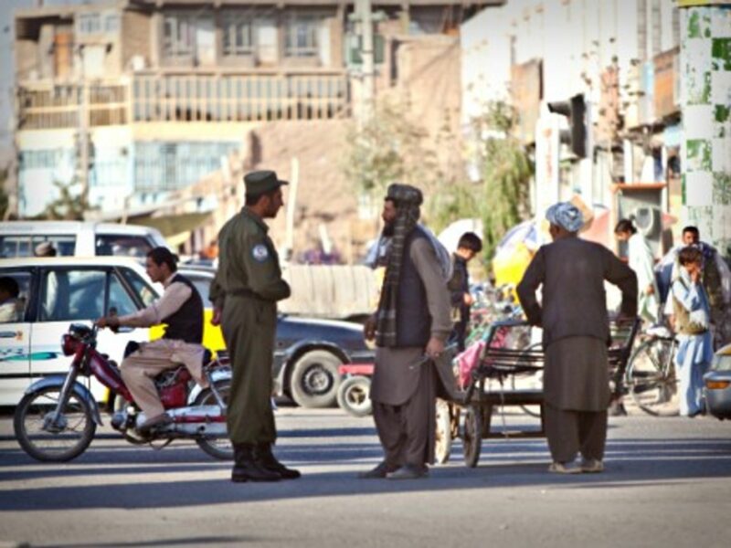 Police officer in Herat, Afghanistan