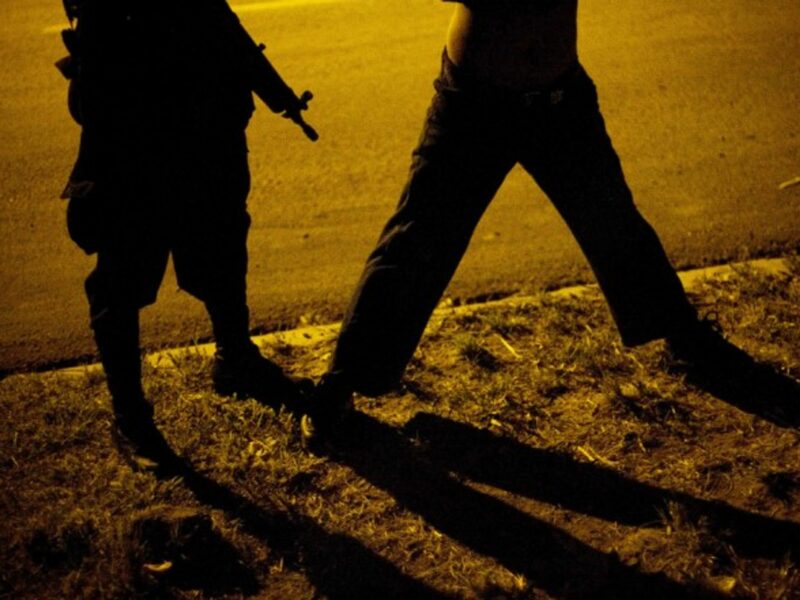Police officers in El Salvador
