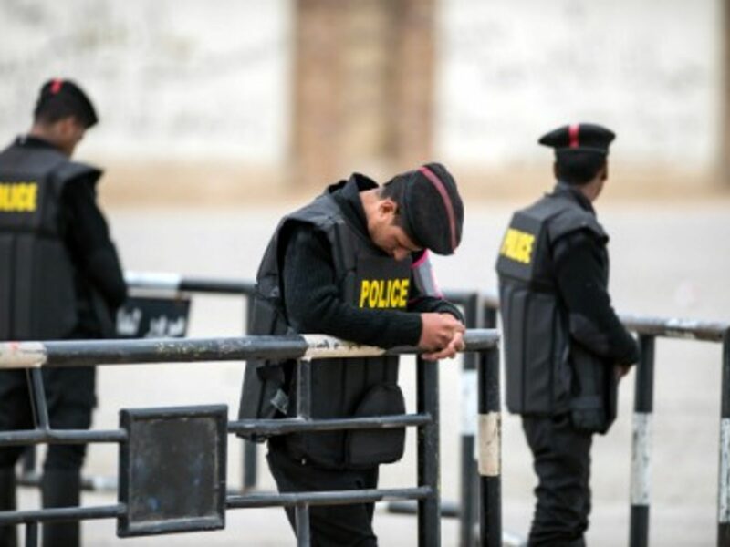 Policemen in Cairo