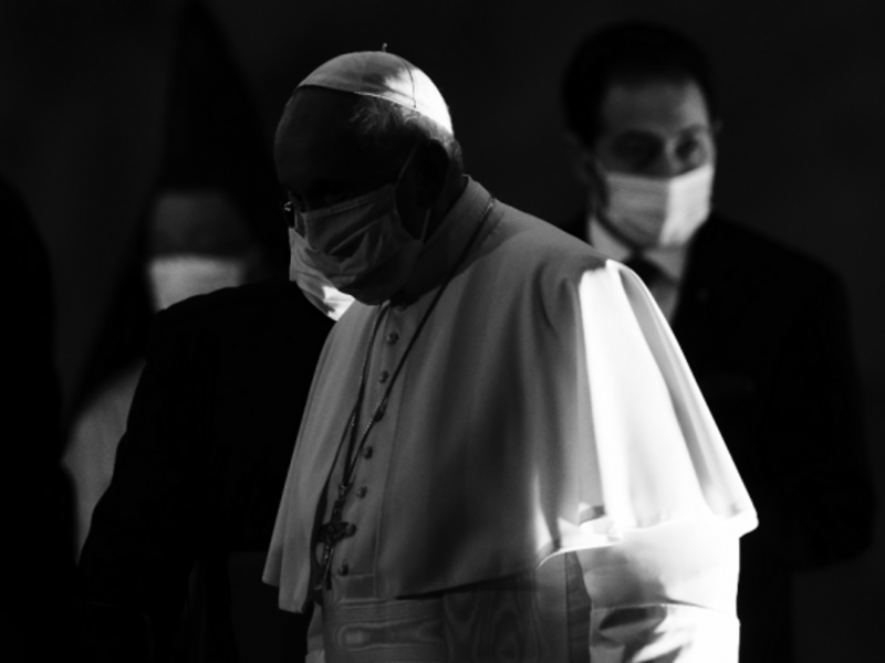 Pope Francis in Rome on Oct. 20