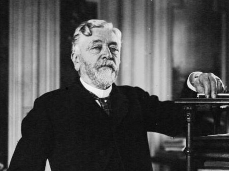 Portrait of Gustave Eiffel.