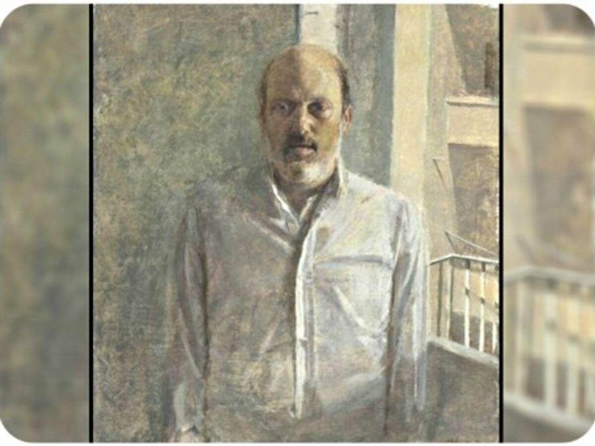 "Portrait of the Collector Arnie Druck" by Daniel Enkaoua