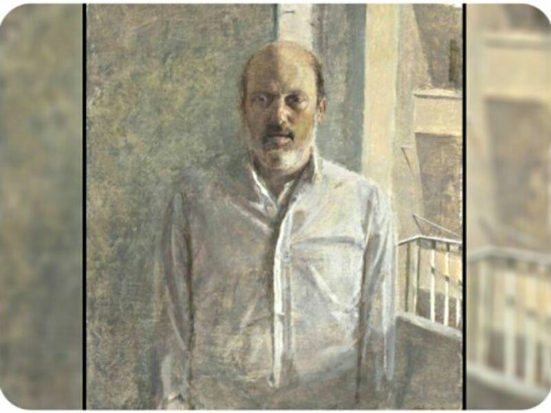 "Portrait of the Collector Arnie Druck" by Daniel Enkaoua