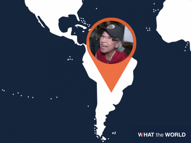 Potty-Mouthed Grandma Strikes A Chord In Paraguay Protests