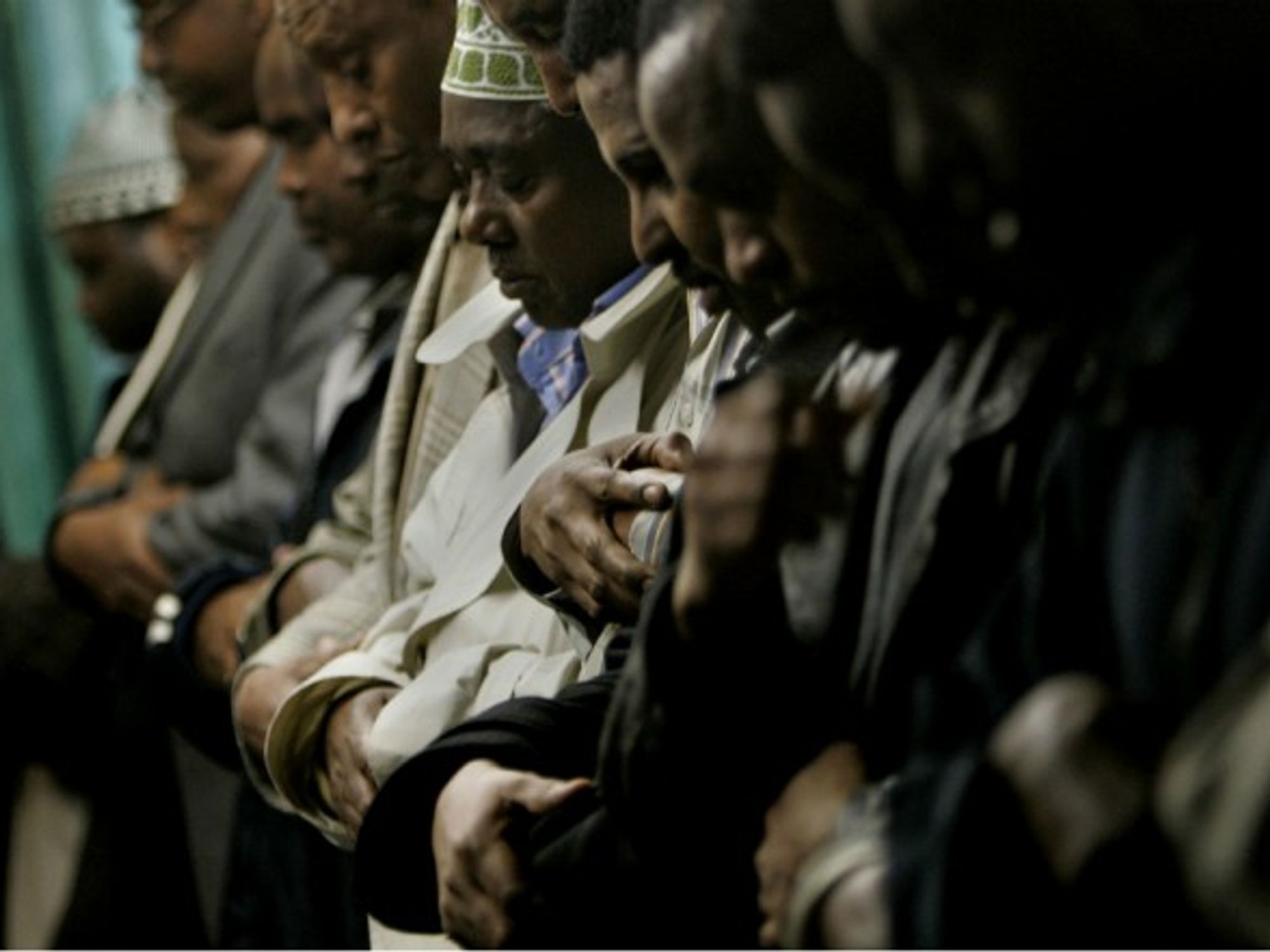 Praying in a mosque in Minneapolis