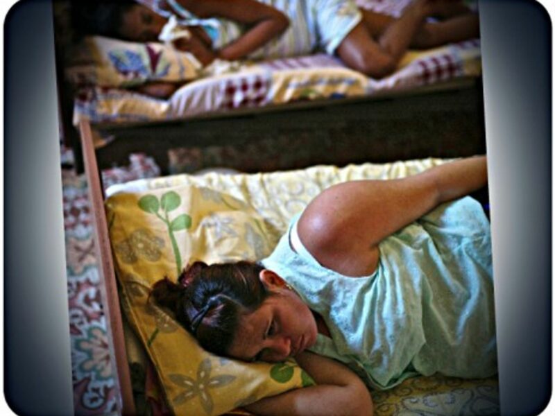 Pregnant women at La Maternidad, a special health center in Trinidad, Cuba