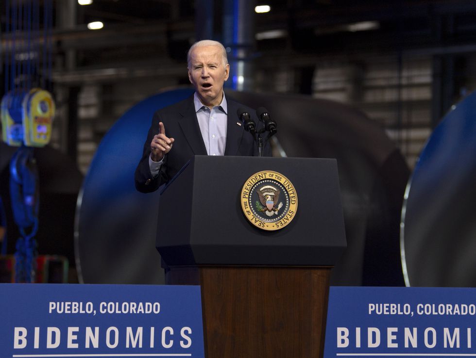 Presiden JOE BIDEN delivers remarks about how Bidenomics is mobilizing investments in clean energy manufacturing and creating good-paying jobs in cities all across America.