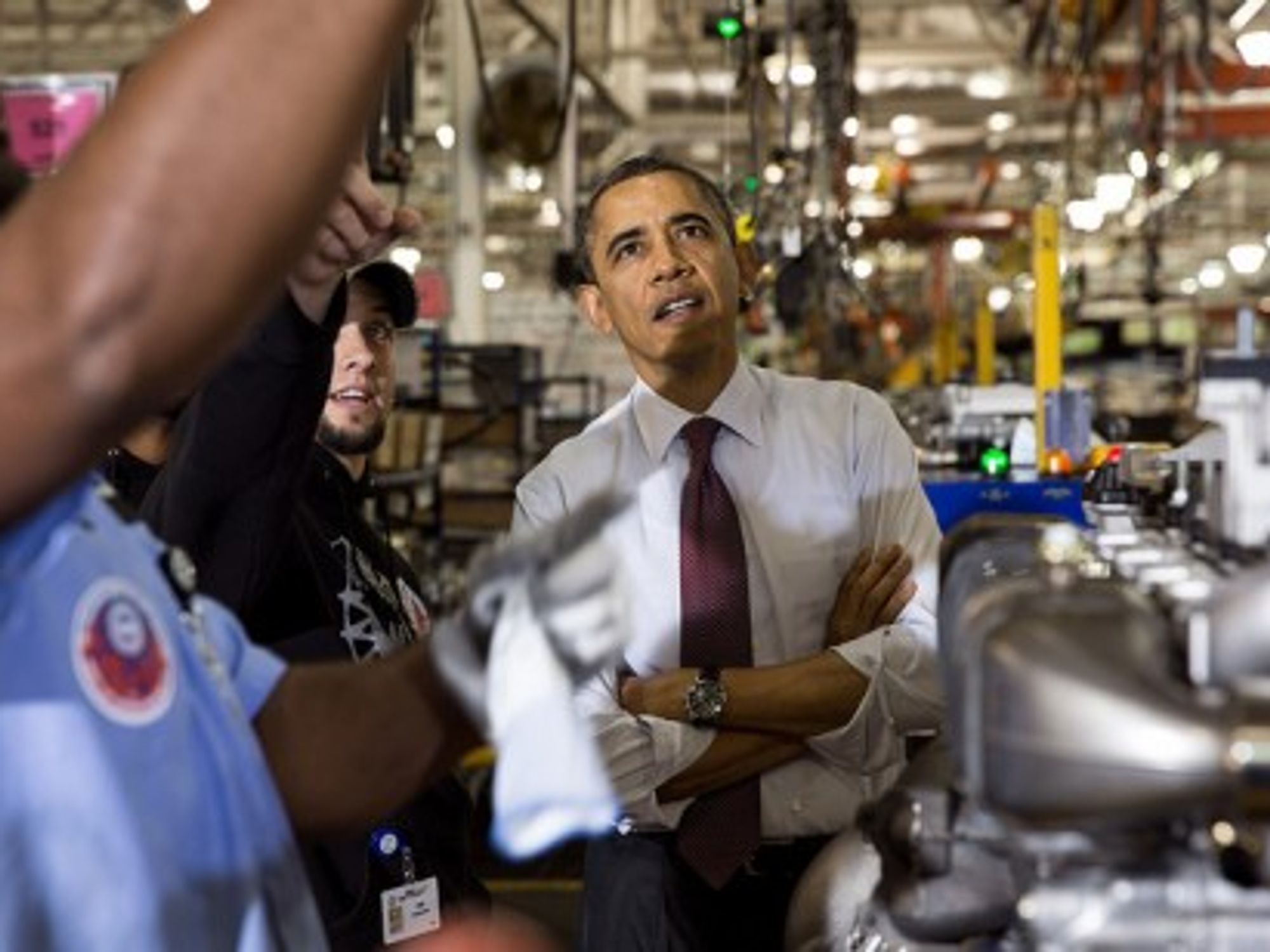 President Barack Obama, ready for his second term