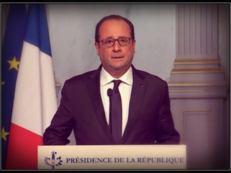 President Francois Hollande addresses the nation