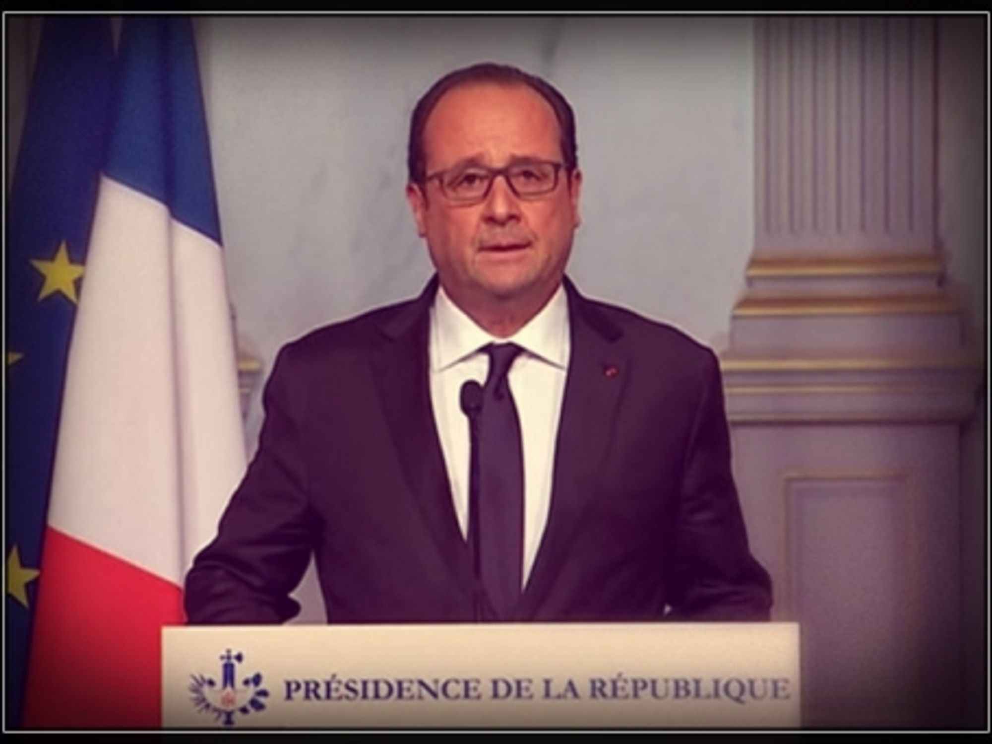 President Francois Hollande addresses the nation