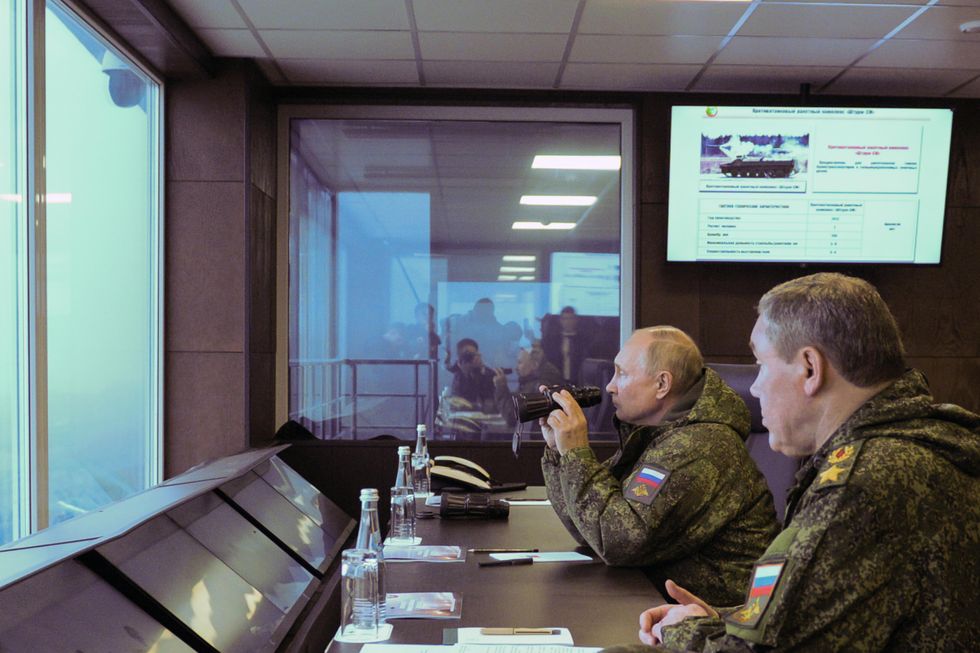 President Putin at Vostok