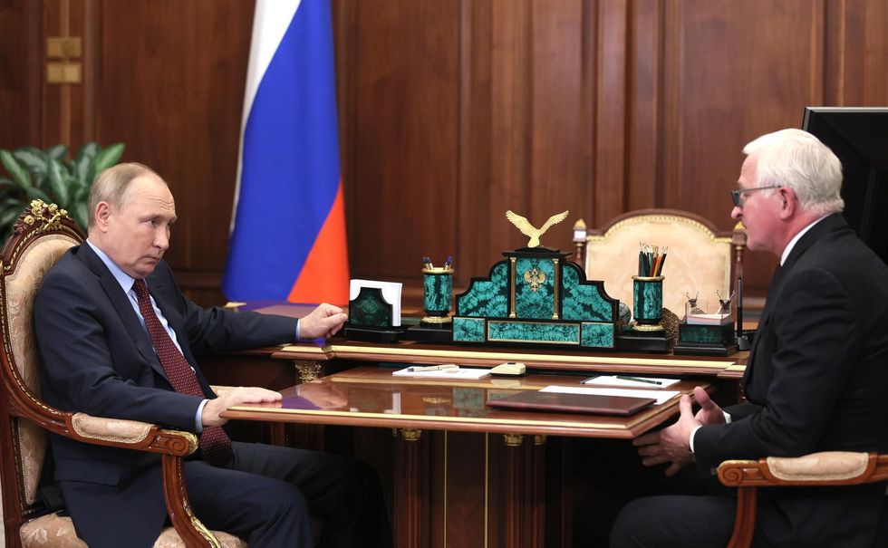 President Putin meets with Aleksander Shokhin, Head of Russian Union of Industrialists and Entrepreneurs