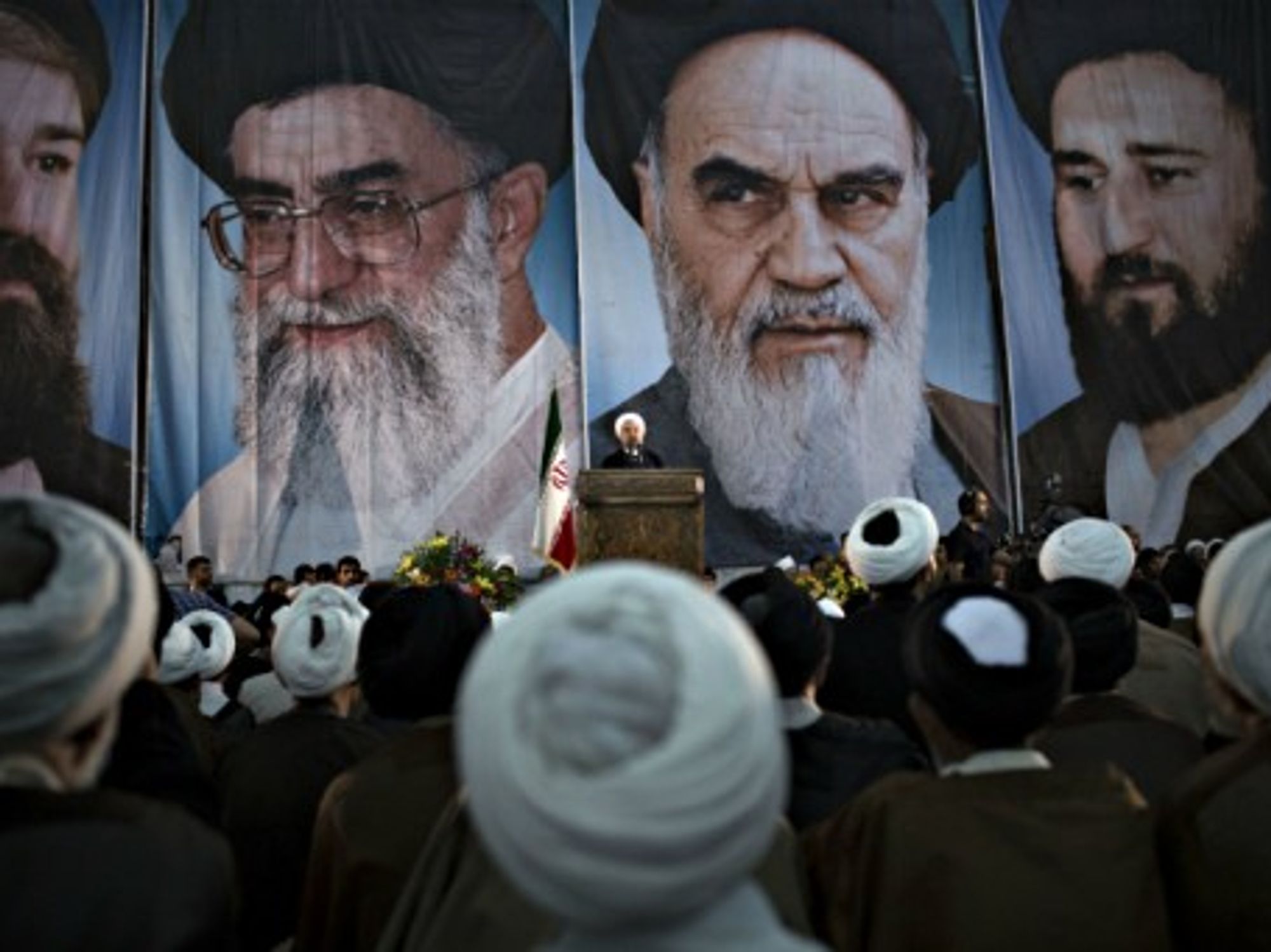 President Rouhani speaking in Tehran on June 3, 2014