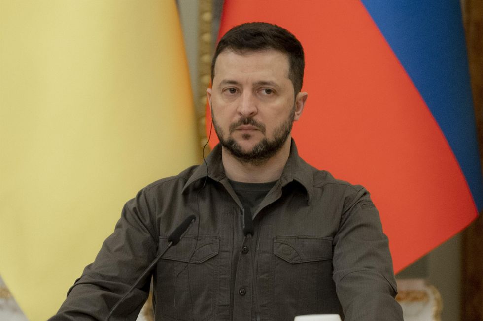 President Volodymyr Zelensky