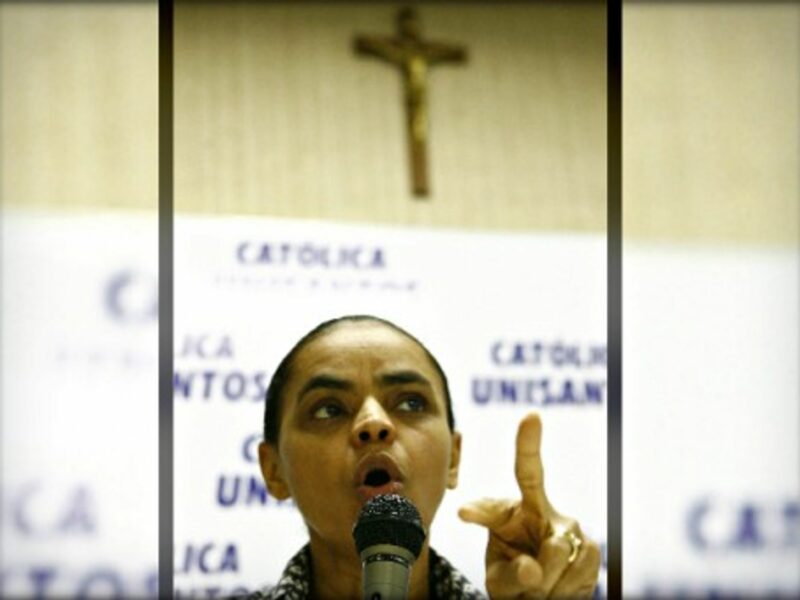 Presidential candidate Marina Silva