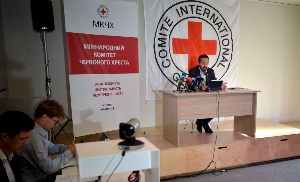 Press Conference of ICRC Director General held in Kyiv