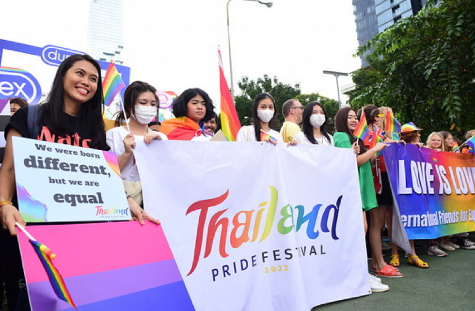 Pride Parade in Bangkok, Thailand