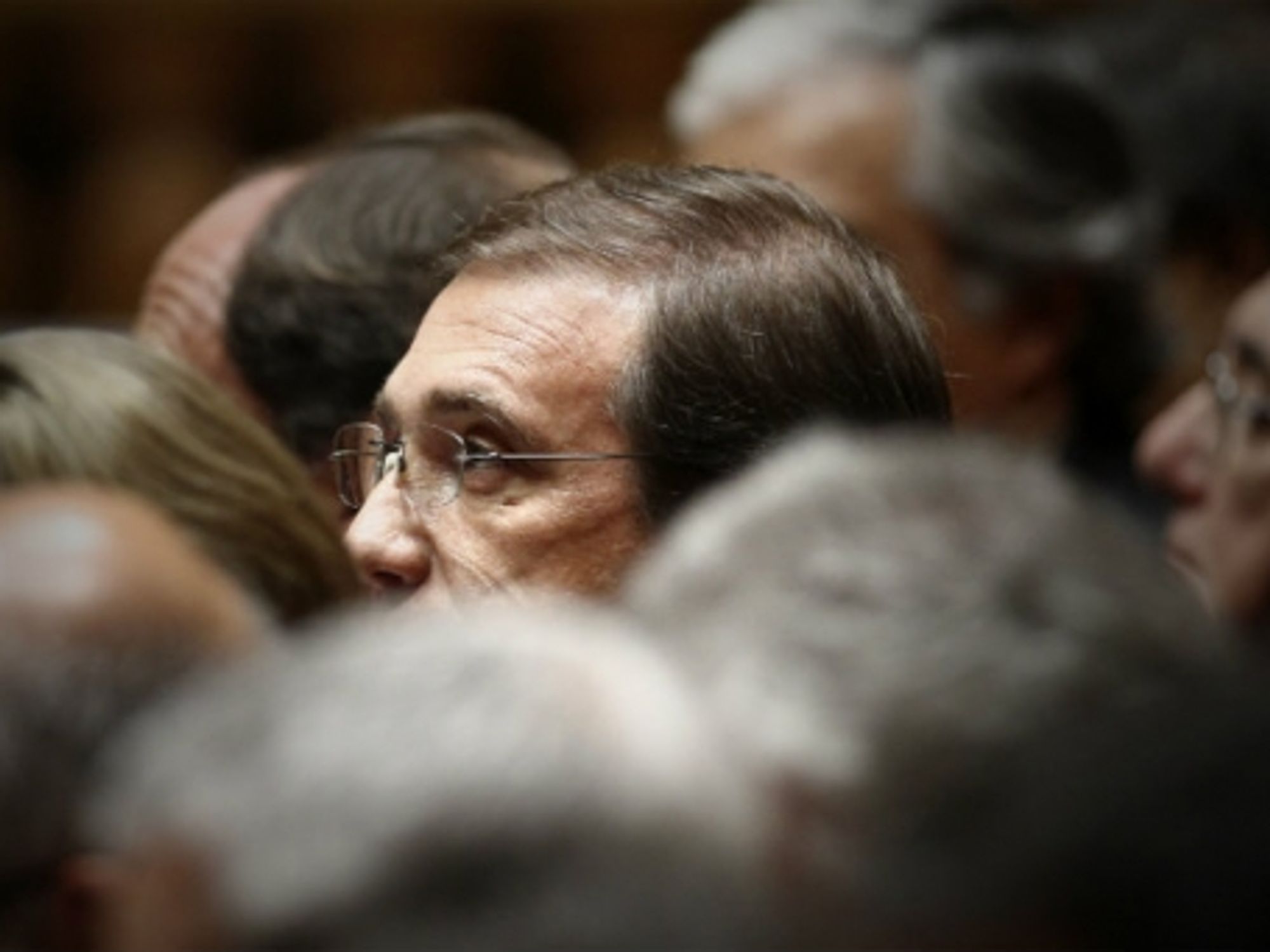 Prime Minister Pedro Passos Coelho during Parliamentary debate Monday