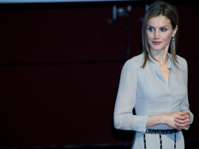 Princess Letizia Ortiz Rocasolano on June 6, 2014