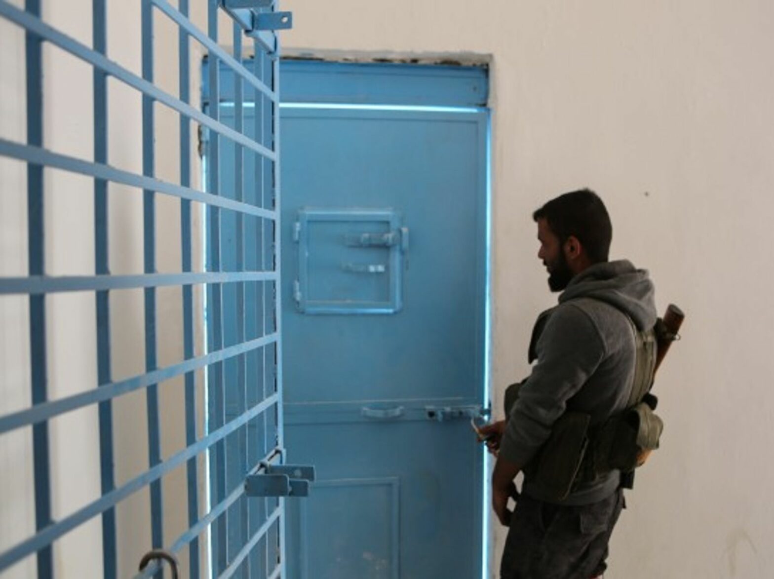Prison in Tal Abyad, Syria