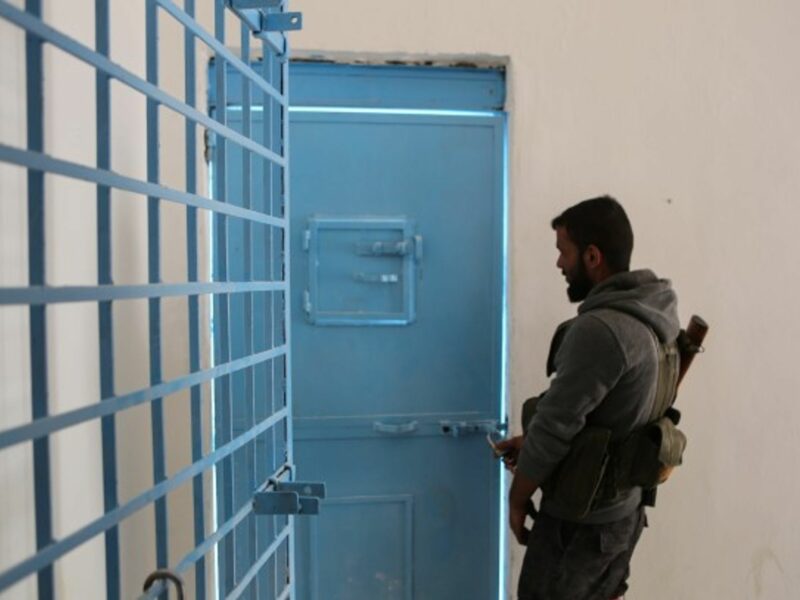 Prison in Tal Abyad, Syria