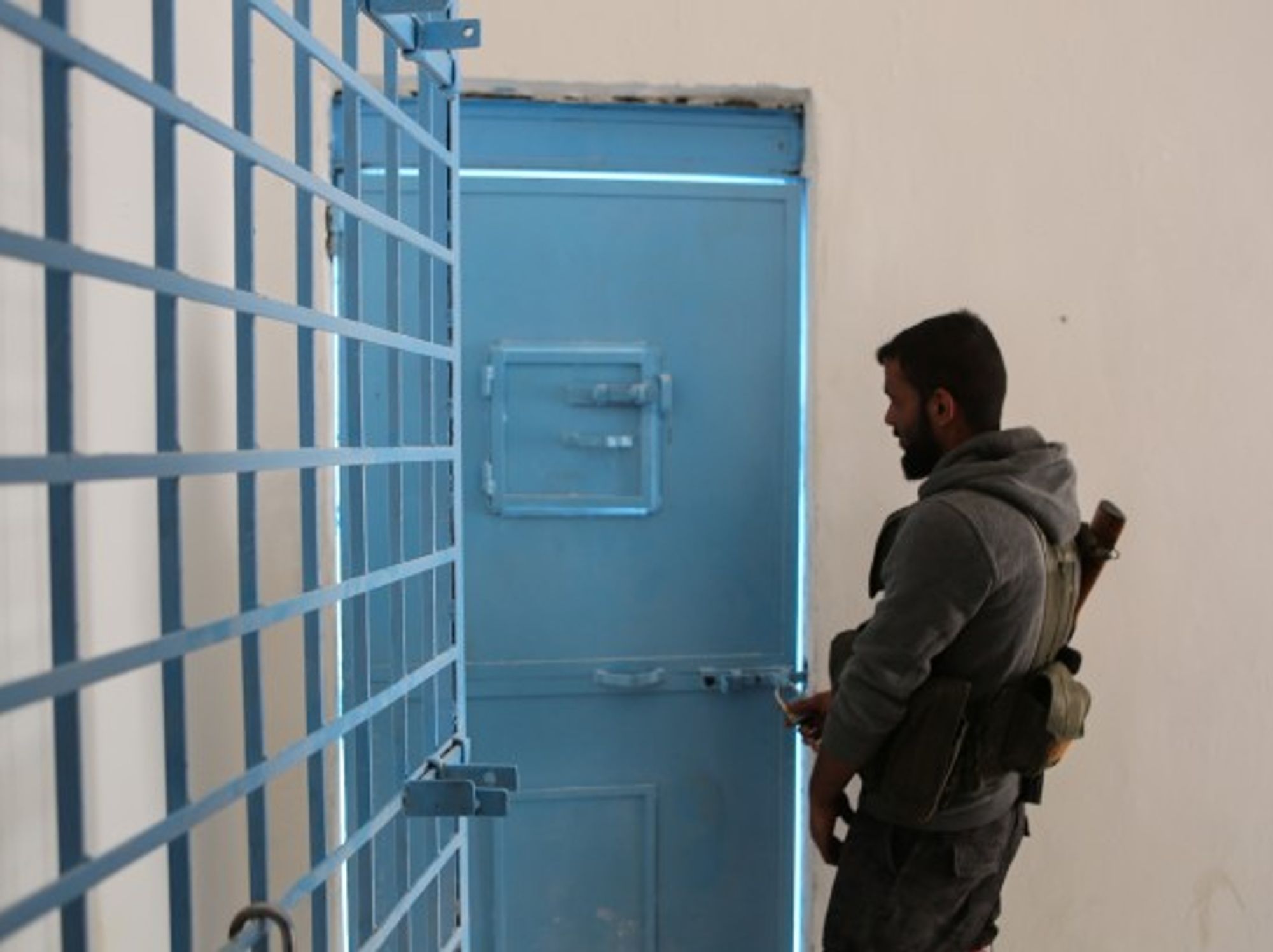 Prison in Tal Abyad, Syria