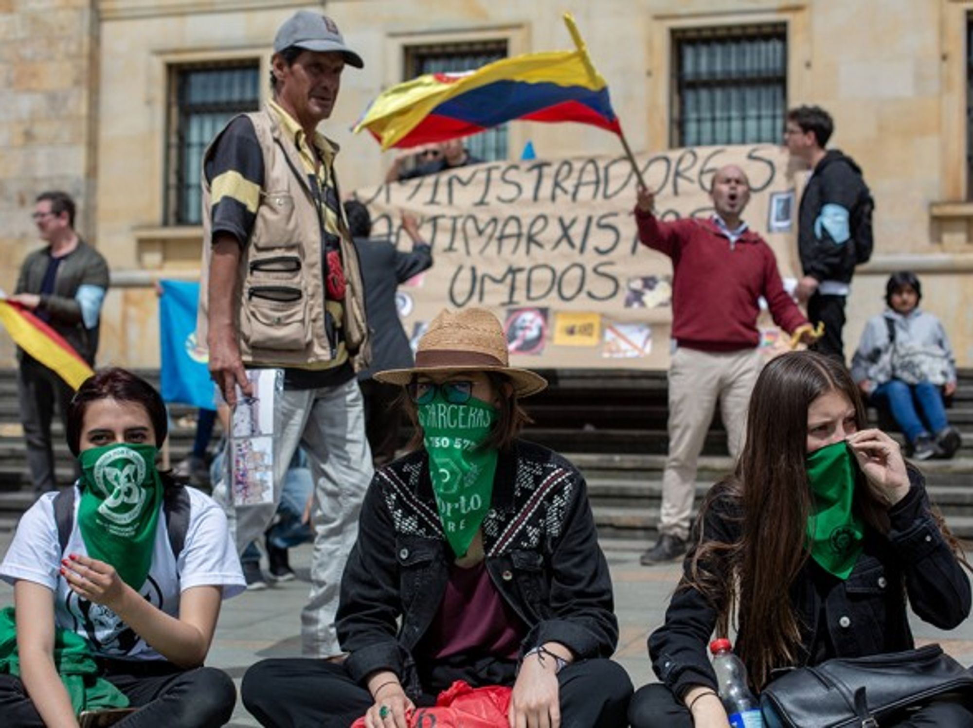 Pro life rally in Bogotá, Colombia on May 4, 2019