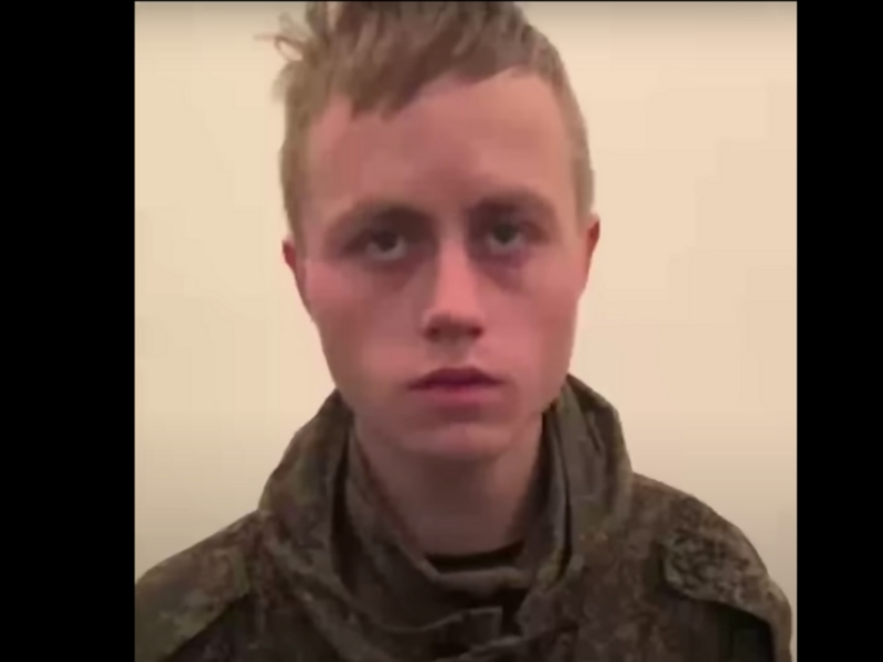 Profile of captured Russian soldier