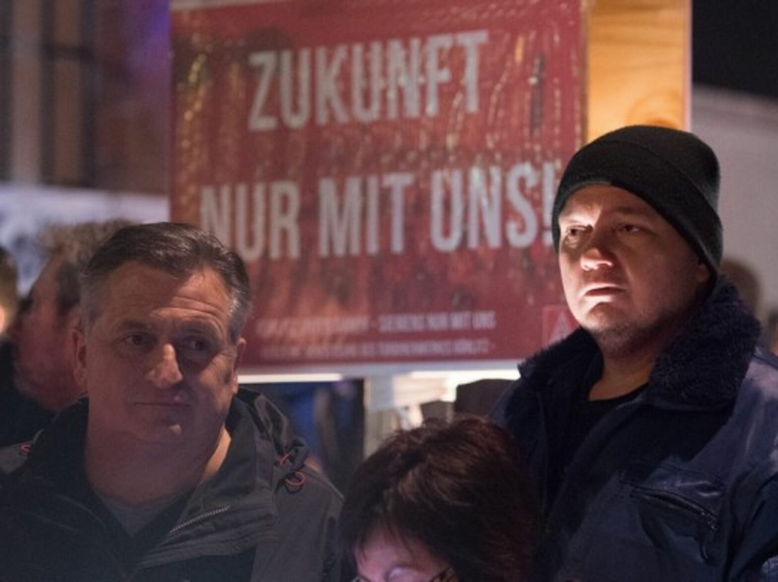Protest at Germany's Leifeld Metal factory