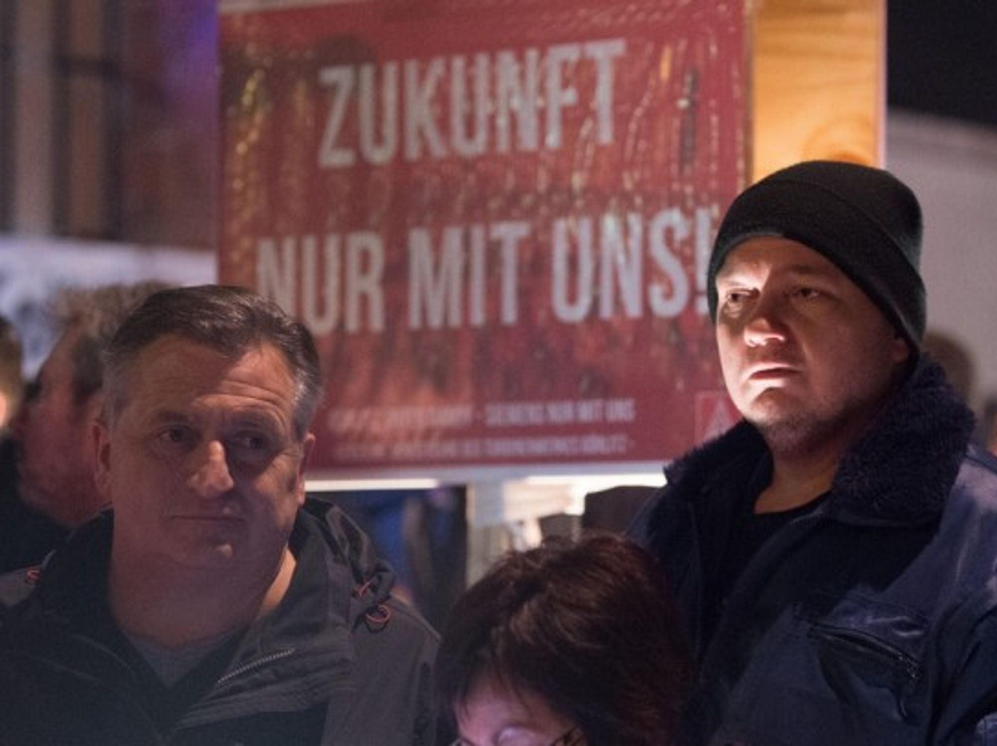 Protest at Germany's Leifeld Metal factory