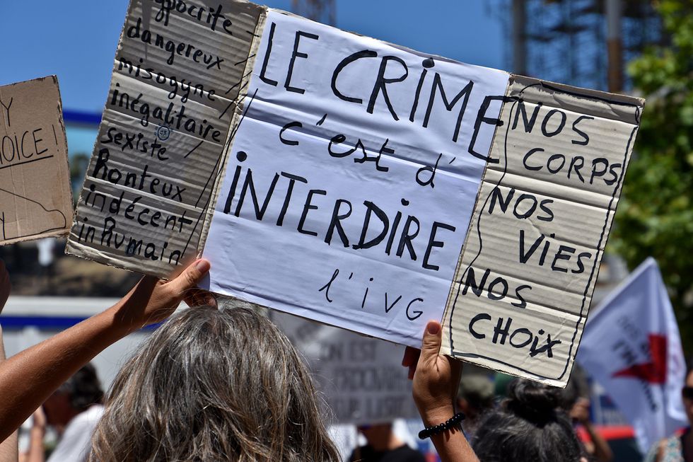 Protest for abortion rights