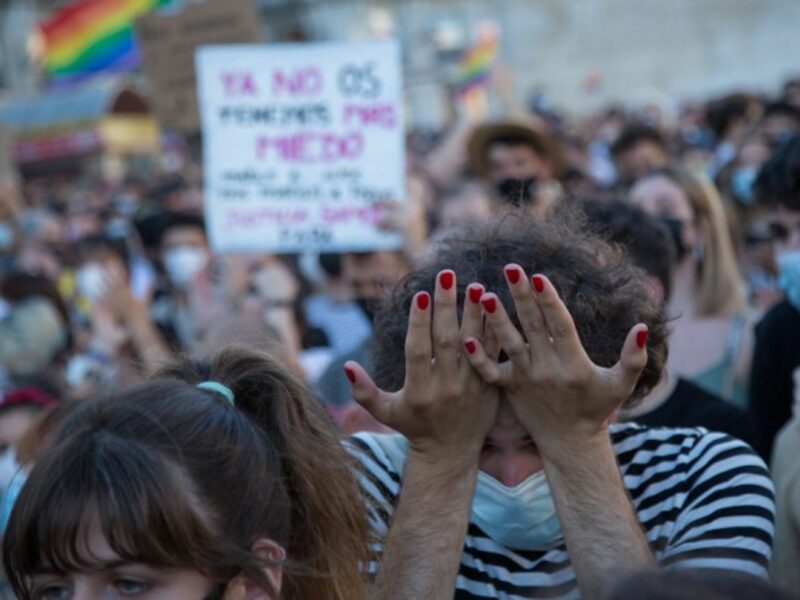 Protesters and LGBTQ rights groups took to the streets in Spain’s biggest cities following the death of a 24-year-old man in a suspected homophobic attack last weekend.