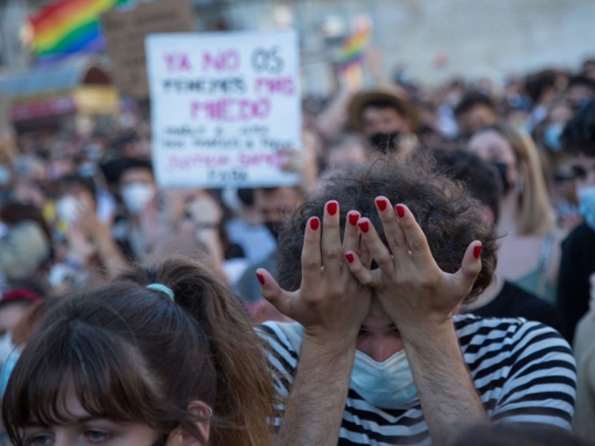 Protesters and LGBTQ rights groups took to the streets in Spain’s biggest cities following the death of a 24-year-old man in a suspected homophobic attack last weekend.