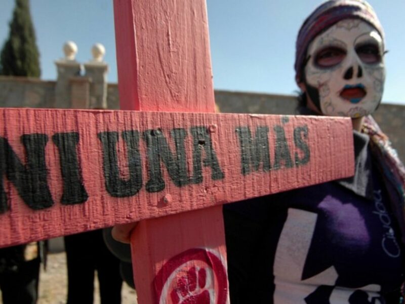 Protesting violence against women in Ciudiad Juarez