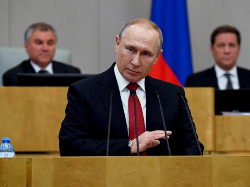 Putin addresses the Duma