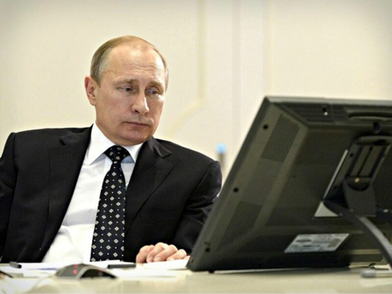 Putin has been recasting his image as a techie.