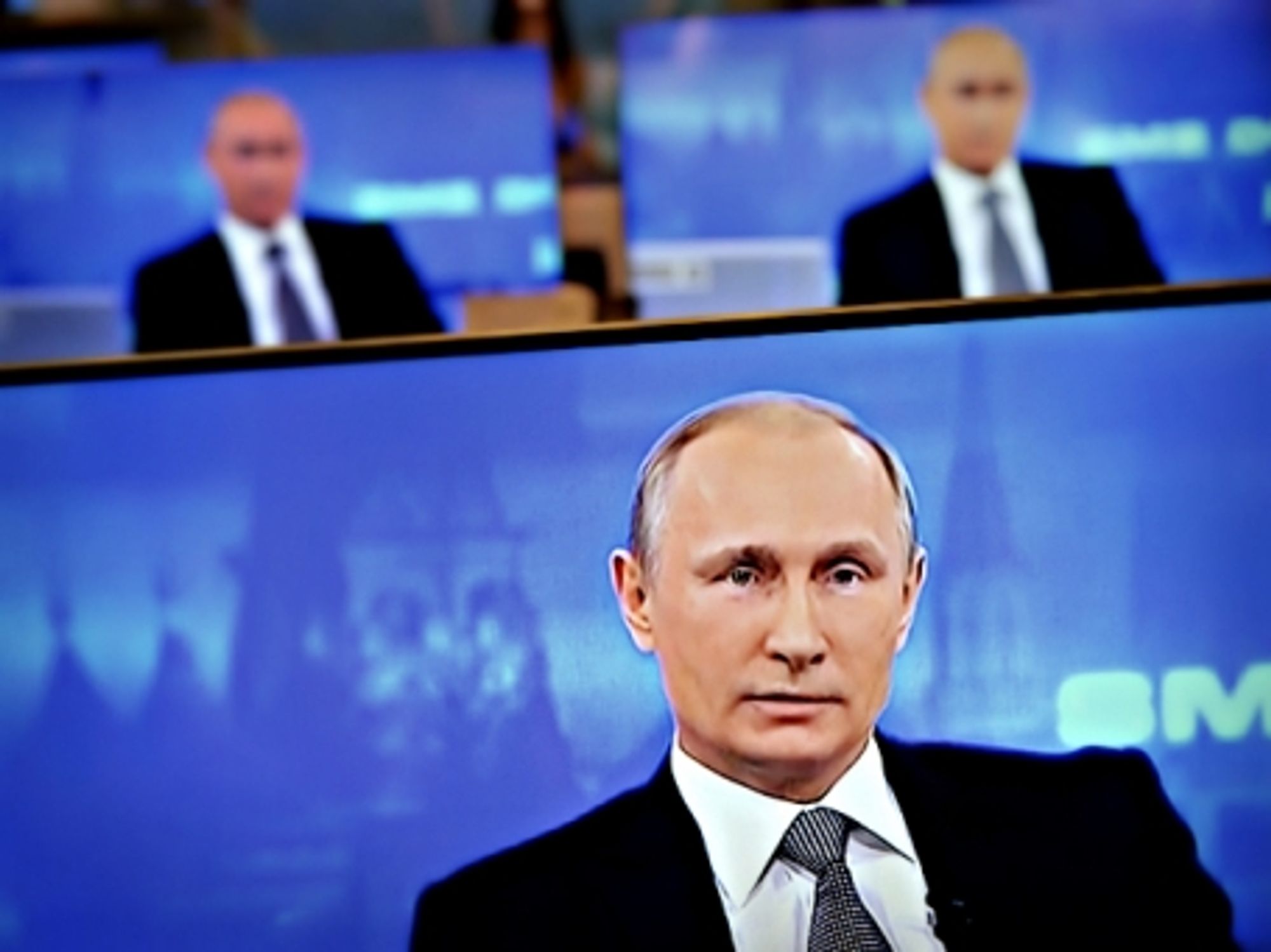 "Putin is obsessed with television."