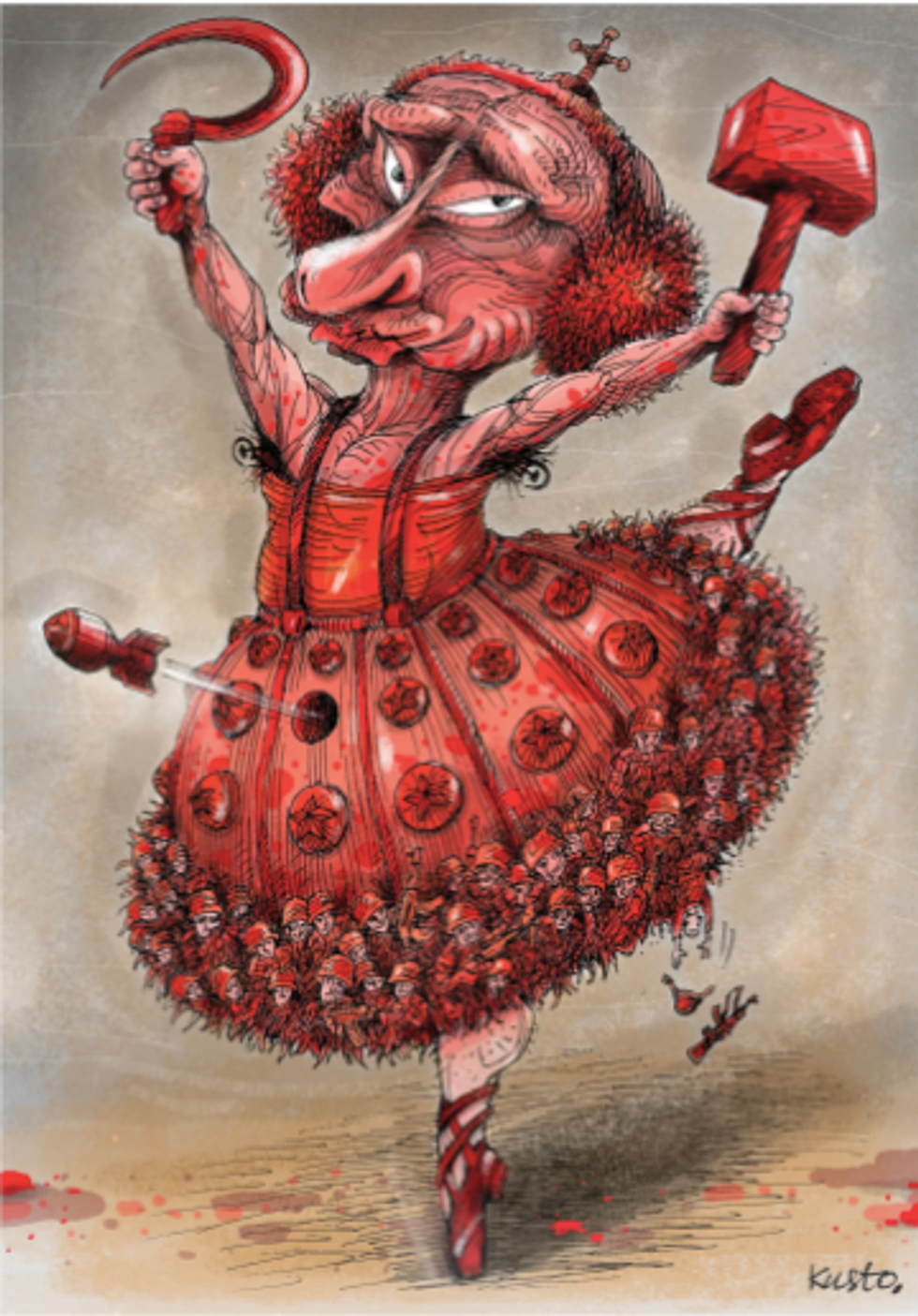 Putin, the ballerina...